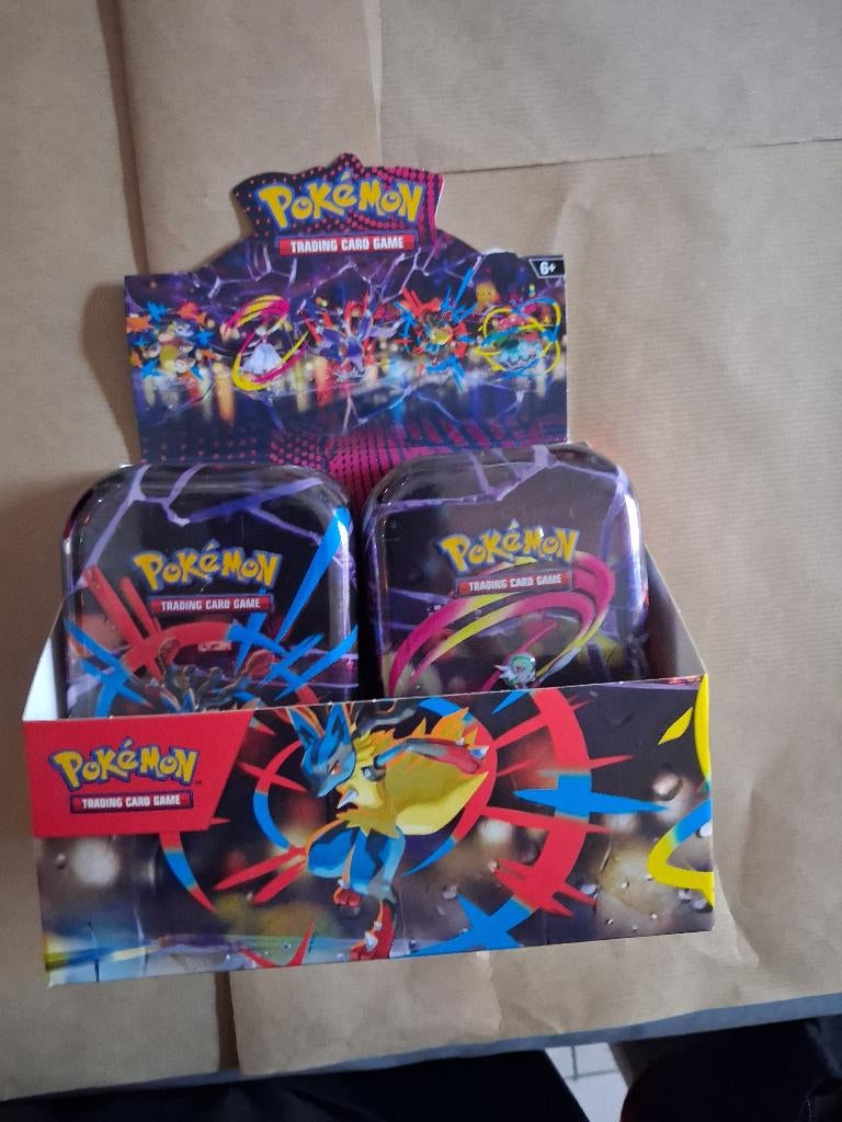 pokemon Mini Tins, Ophalen of Verzenden, Nieuw, Boosterbox