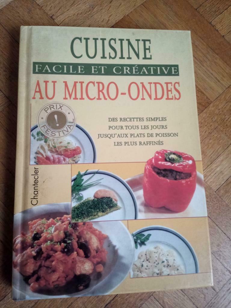 Livres de cuisine facile et créative au micro onde, Ophalen of Verzenden