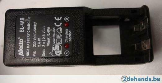 jw0181: batterijlader charger  Alecto BL-4AB, Elektronische apparatuur, Ophalen, Gebruikt