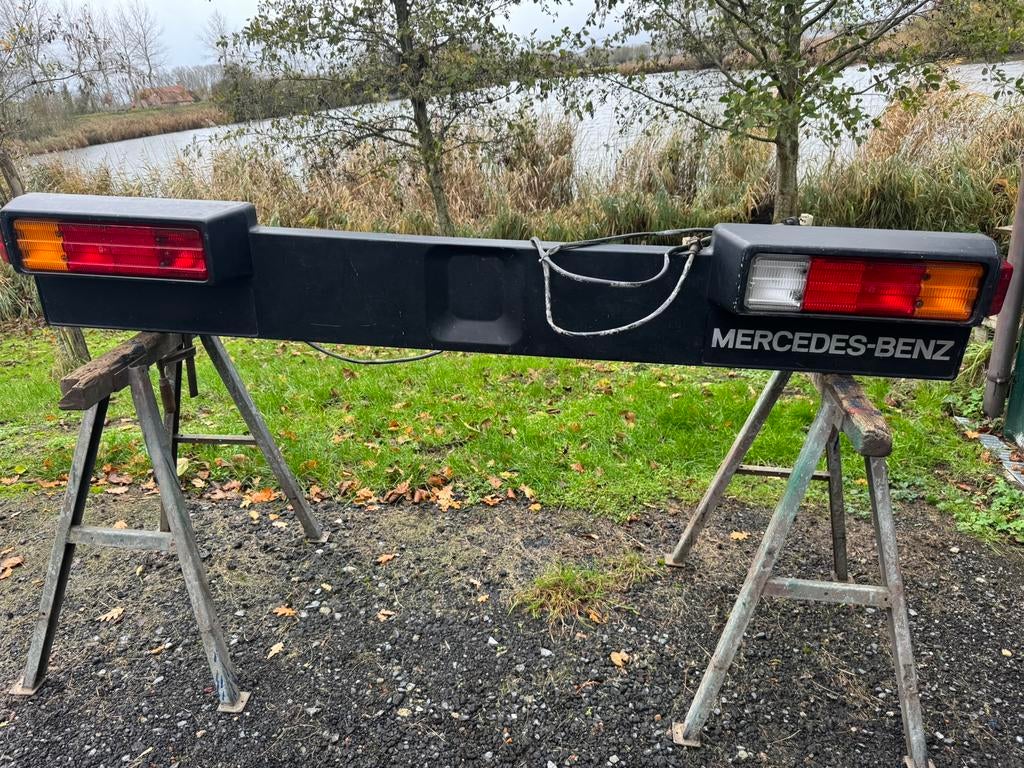 Pare-chocs arrière en plastique Mercedes Vario, Neuf, Arrière, Pare-chocs, Mercedes-Benz