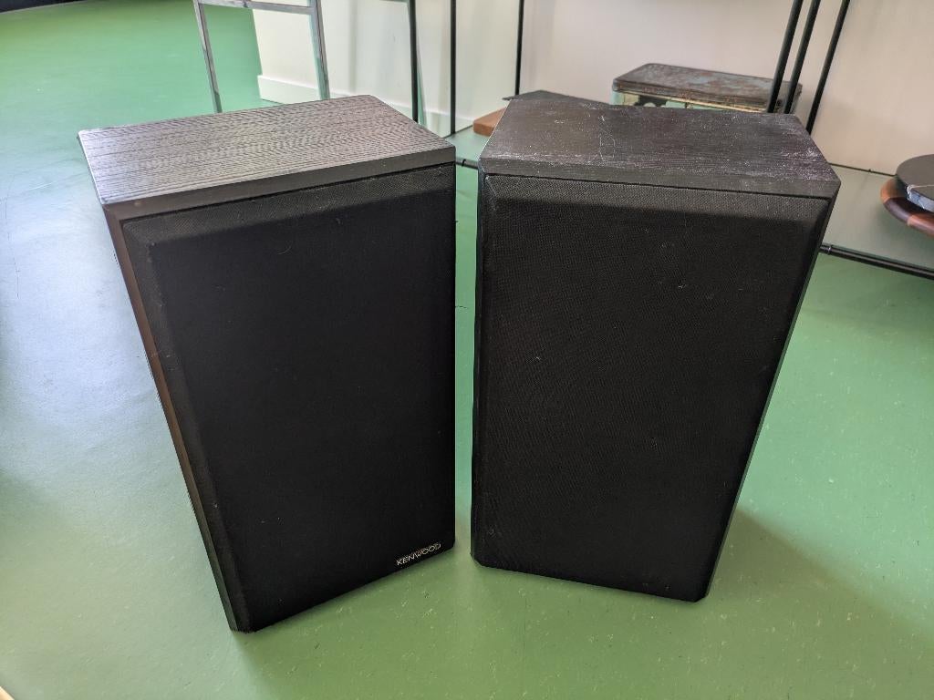 Kenwood LS-43, Audio, Tv en Foto, Zo goed als nieuw, 60 tot 120 watt, Front, Rear of Stereo speakers, Ophalen