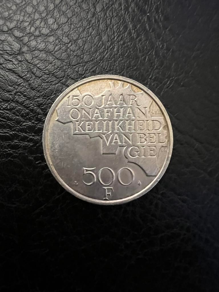 500 Fr. (1830/1980), Postzegels en Munten, Munten | België, Ophalen of Verzenden, Zilver, Zilver
