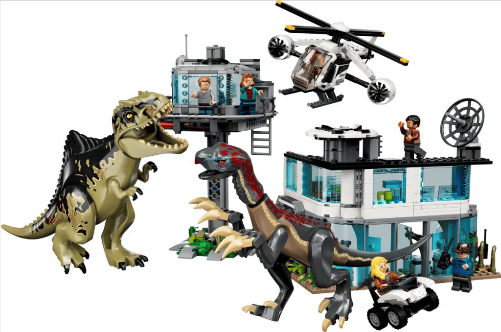 lego 76949 giganotosaurus & therizinosaurus, Ophalen of Verzenden, Nieuw, Complete set, Lego