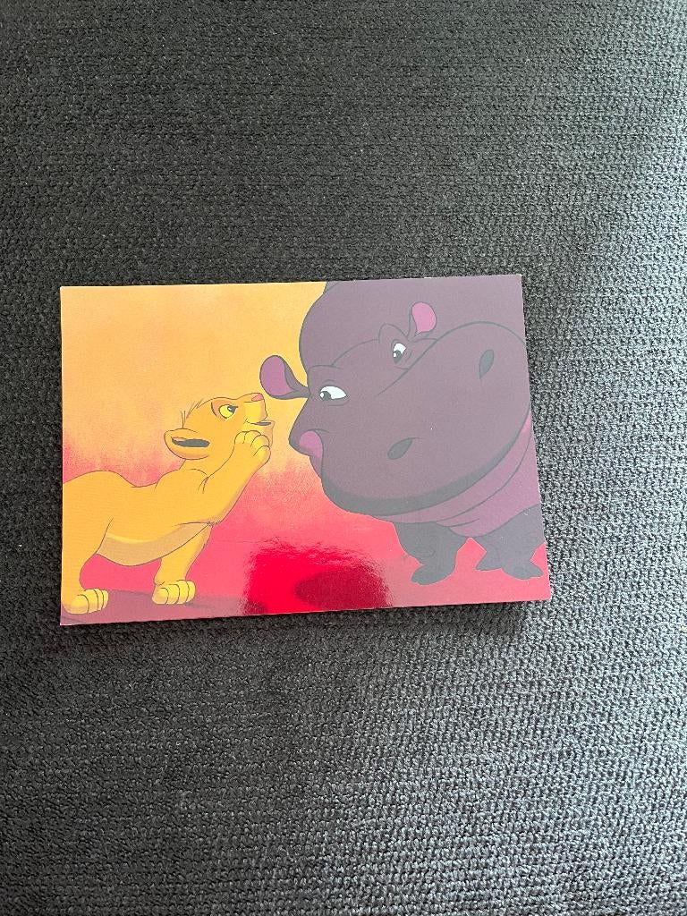 Carte postale Le Roi Lion Hippopotame, Collections, Envoi