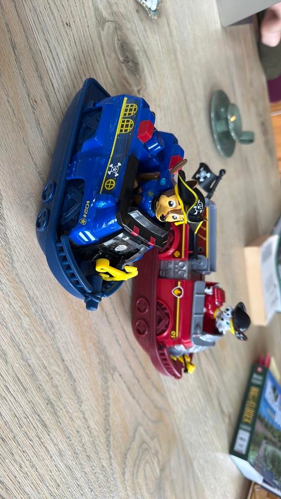 Paw patrol boten, Ophalen, Gebruikt