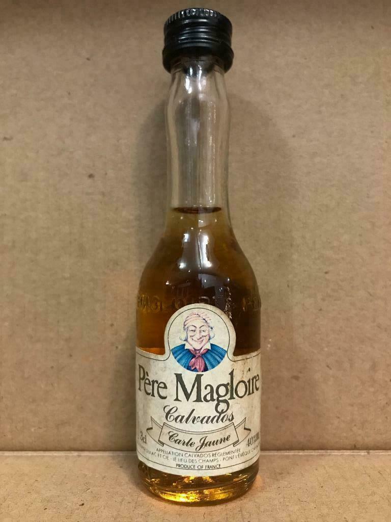 Père Magloire - Calvados - Alcoholmonster - 3 cl, Gebruikt, Ophalen of Verzenden, Vol, Overige typen