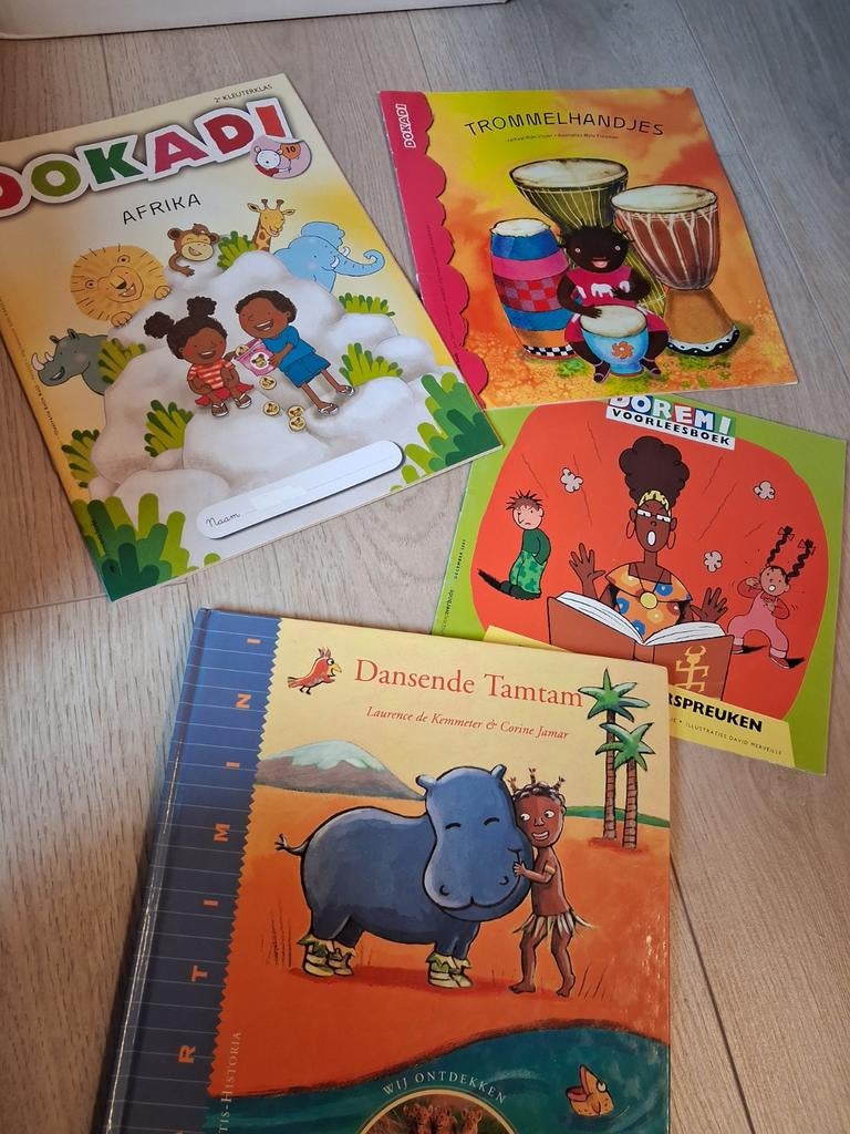 Prentenboeken en doremi,  thema Afrika, Boeken, Ophalen