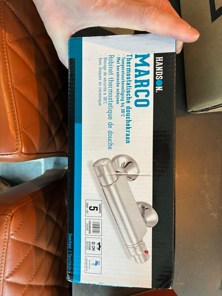 Thermostatische douchekraan Handson Marco, Ophalen, Nieuw