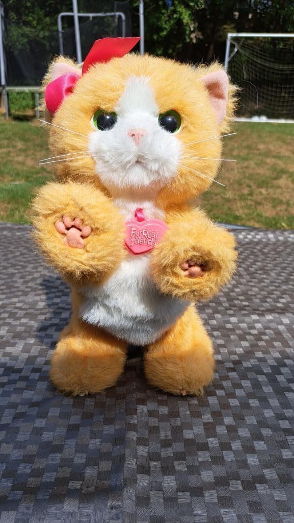 Chat interactif FurReal Friends Chat Joueur Daisy, Enlèvement ou Envoi, Comme neuf, Sonore