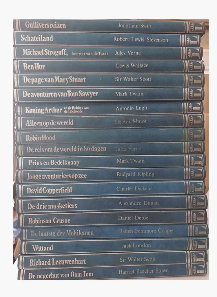 Wereldberoemde jeugdboeken, Boeken, Ophalen