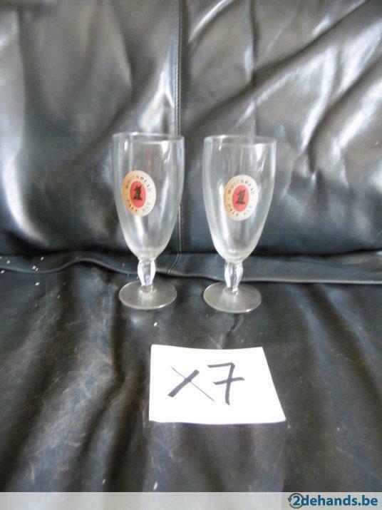 pale ale glazen whitbread 7 stuks, Enlèvement, Utilisé