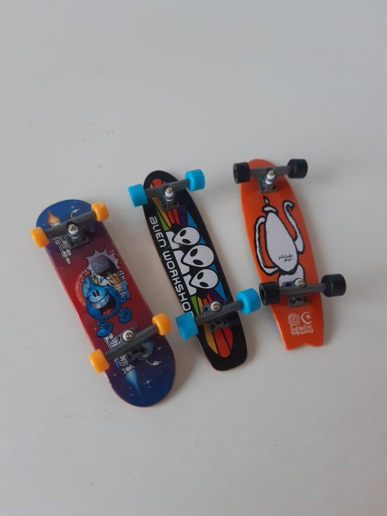 Leuk setje van 3 Tech Deck skates, Ophalen, Zo goed als nieuw