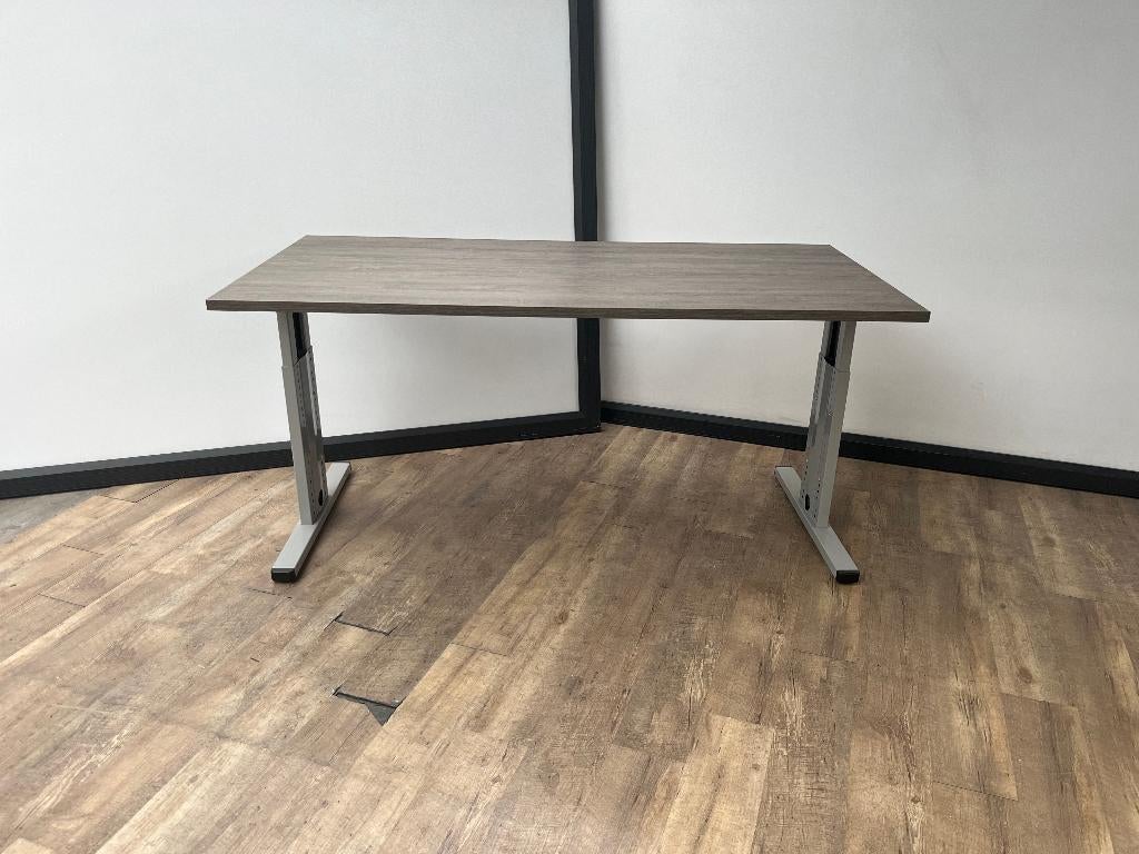 Bureau T-poot Aluminium (160), Ophalen