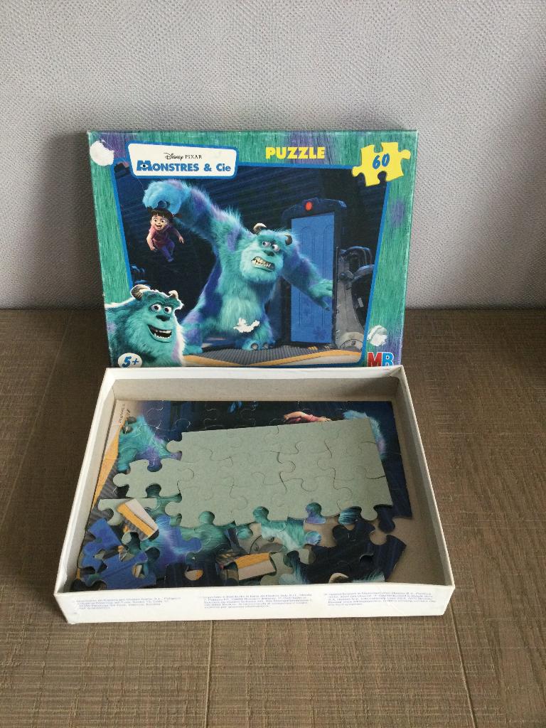 Puzzel MB 60 stukjes Disney, Enlèvement ou Envoi, Utilisé