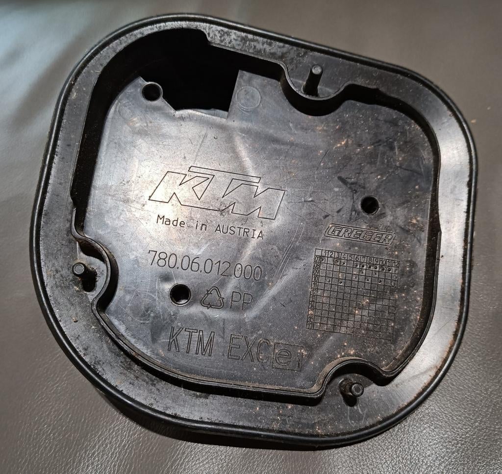 Ktm luchtfilter deksel homologatie, Motoren, Ophalen of Verzenden, Gebruikt