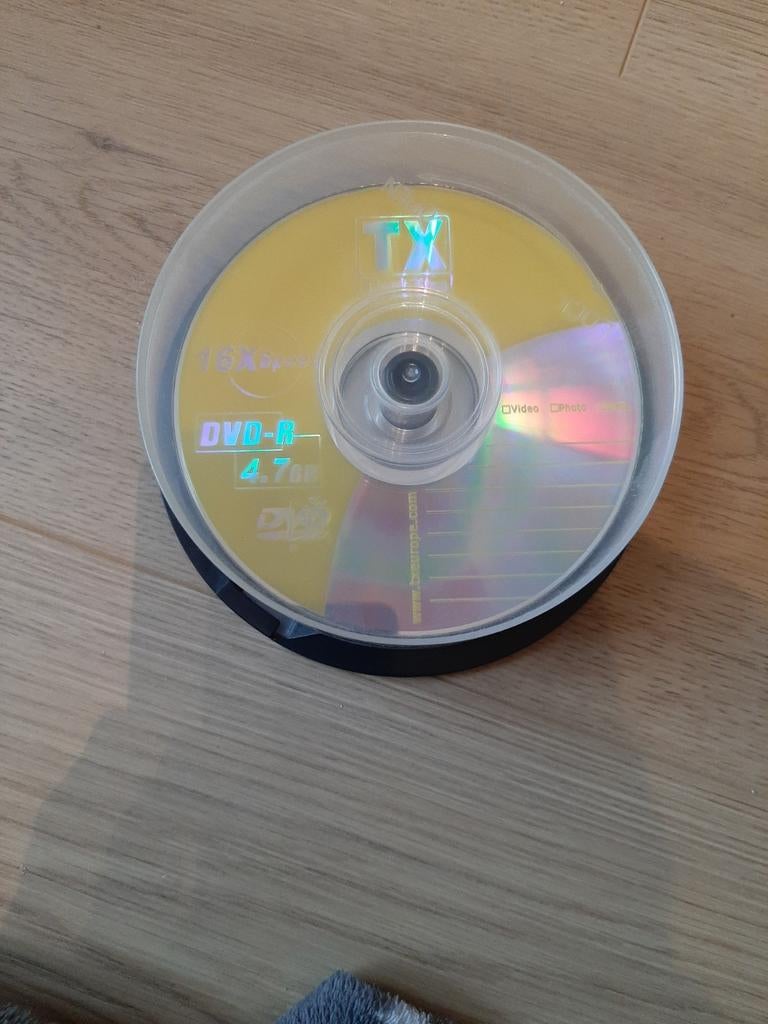 DVD-R 4,7 GB TX, Enlèvement ou Envoi, Comme neuf, Dvd