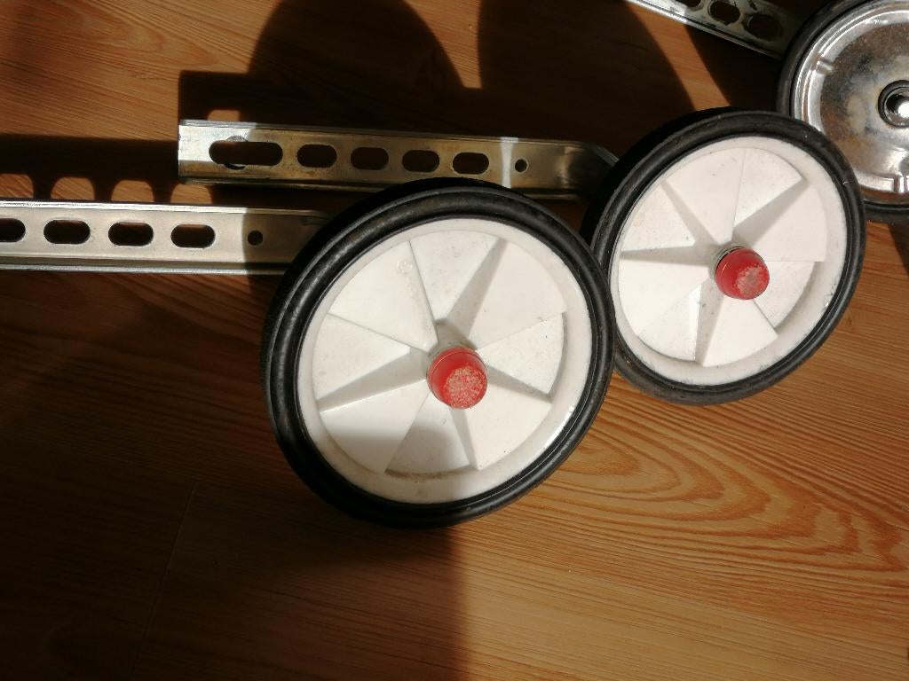 Steunwieltjes / zijwieltjes, Fietsen en Brommers, Ophalen, Gebruikt, Zijwieltjes