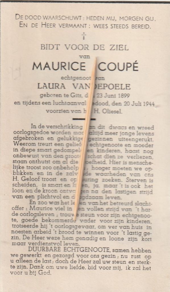 Oorlogsslachtoffer 1940-45, Verzamelen, Bidprentjes en Rouwkaarten, Verzenden