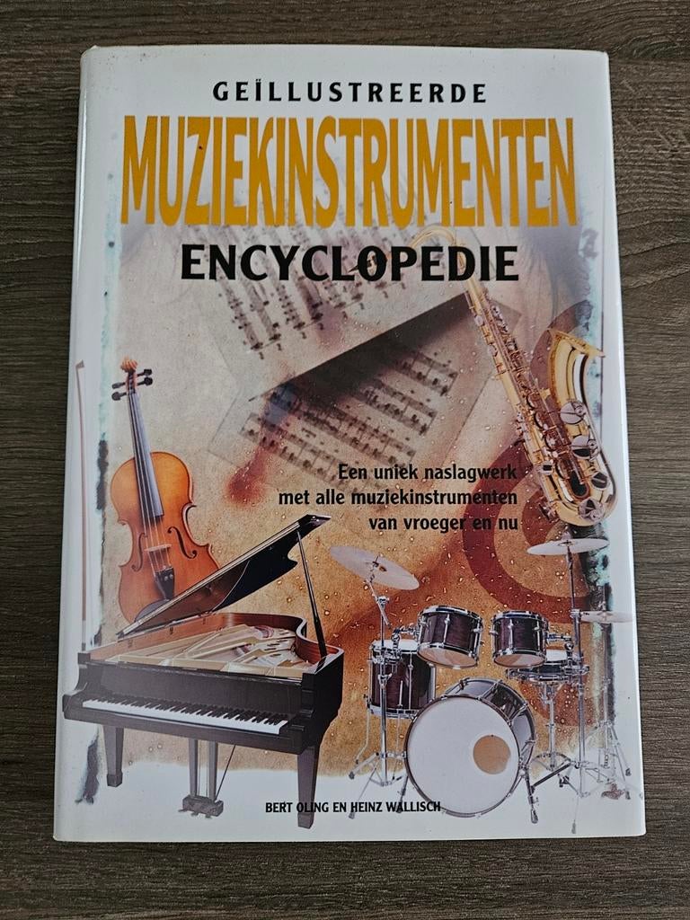 B. Oling - Muziekinstrumenten encylopedie, Ophalen, Zo goed als nieuw, B. Oling; H. wallisch