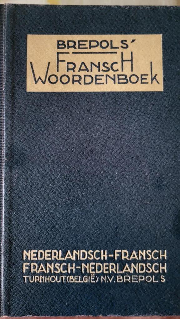 Nederlands Frans brepols oude woordenboek, Boeken, Ophalen, Frans
