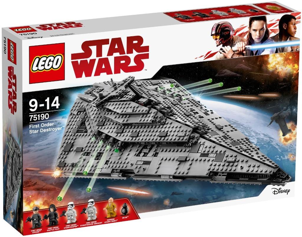 LEGO Star Wars 75190 First Order Star Destroyer Nieuw, Ophalen of Verzenden, Nieuw, Complete set, Lego