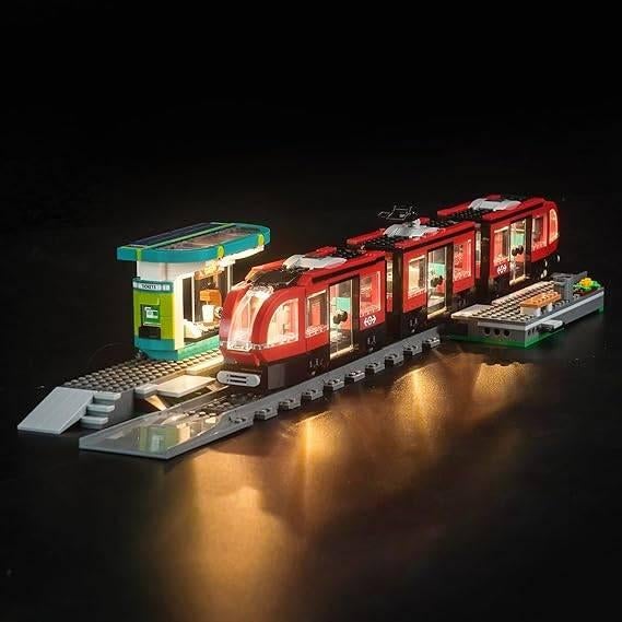 Kit d'éclairage LED compatible avec Lego Downtown Station, Neuf, -, BRICKBLING, Envoi