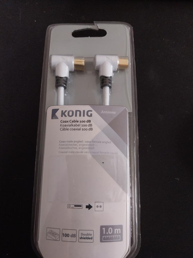 Kabel COAX M/F-1OODB-1M-nieuw en origineel verpakt, Ophalen, Nieuw, Minder dan 2 meter, Coaxiale kabel
