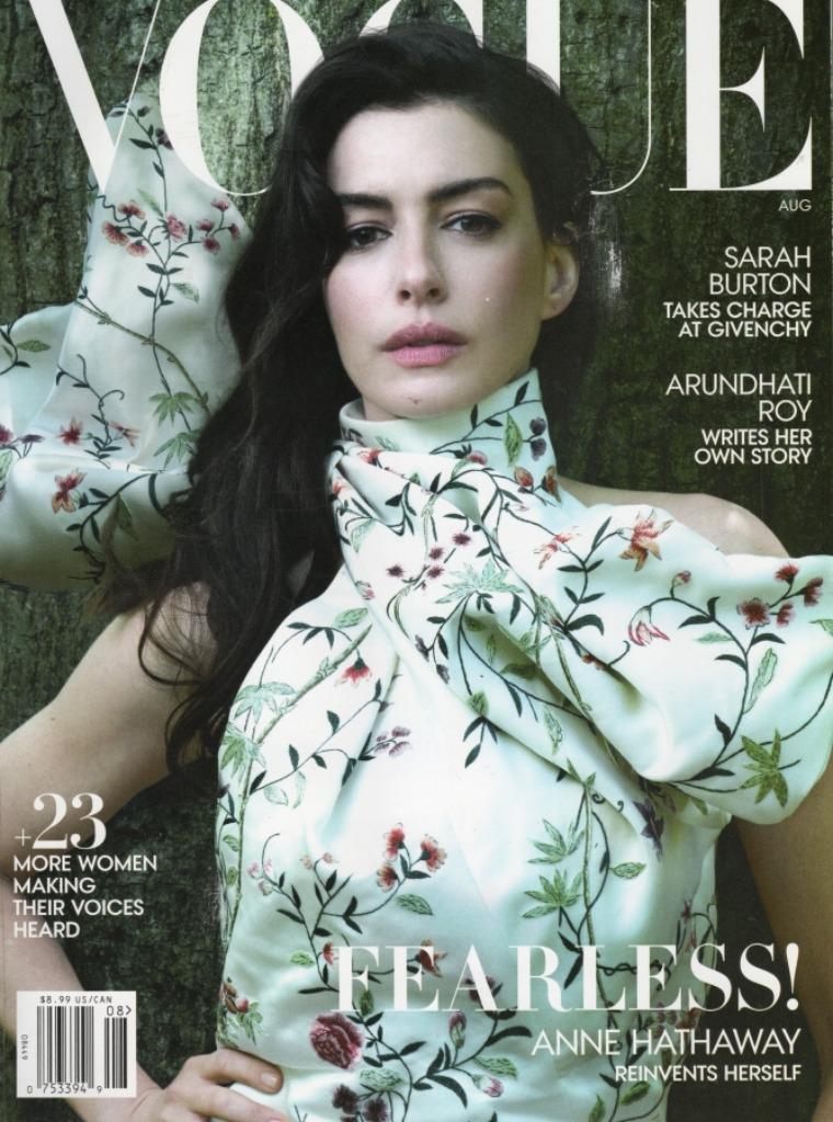 Vogue US August 2025 - Augustus 2025 - Anna Hathaway, Boeken, Tijdschriften en Kranten, Verzenden, Zo goed als nieuw, Glossy