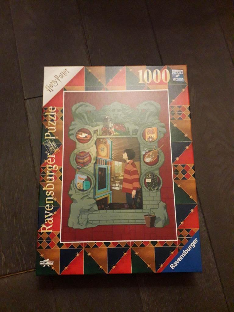 Puzzel Harry Potter Ravensburger, 1000 stuks, Hobby en Vrije tijd, Ophalen of Verzenden, 500 t/m 1500 stukjes, Zo goed als nieuw