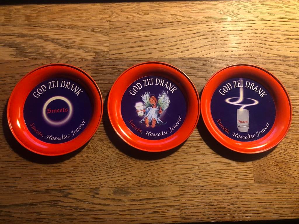 smeets jenever hasselt onderleggers, Verzamelen, Ophalen of Verzenden, Gebruikt