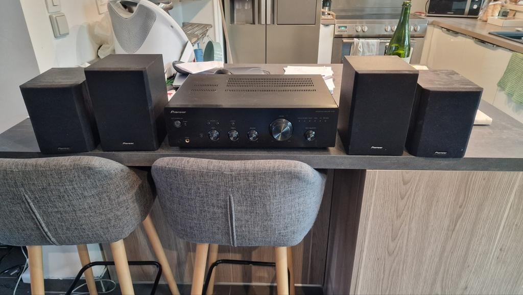 Ampli pioneer +enceinte pioneer, TV, Hi-fi & Vidéo, Enlèvement