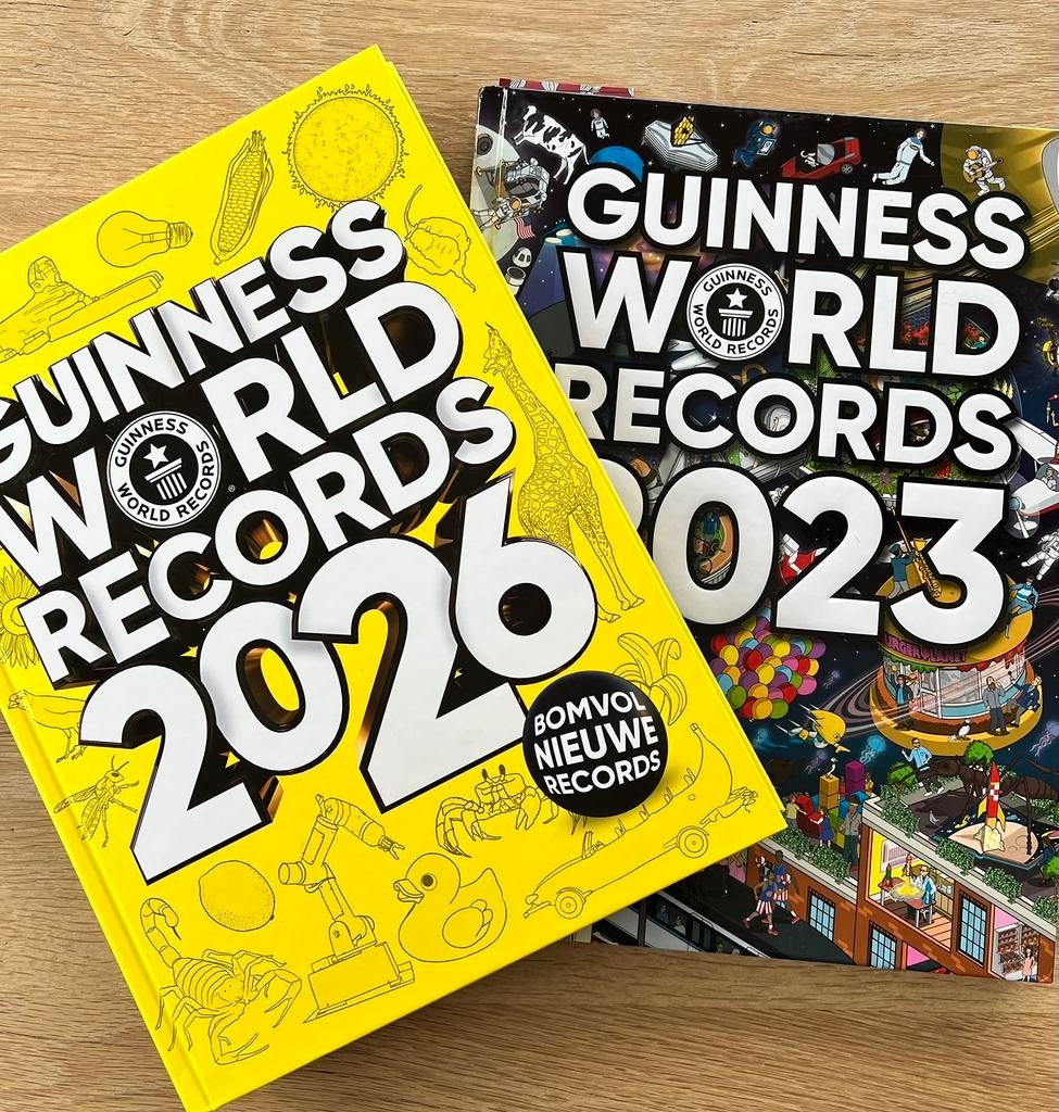 Guinness World Records Ltd - 2023 en 2026 2 boeken!!, Livres, Encyclopédies, Enlèvement ou Envoi