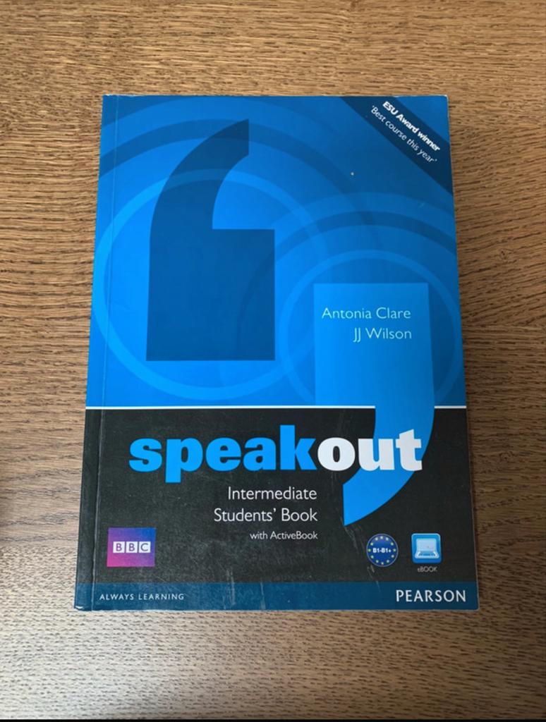 Manuel scolaire Speakout Intermediate, Envoi, Comme neuf, Secondaire, Anglais