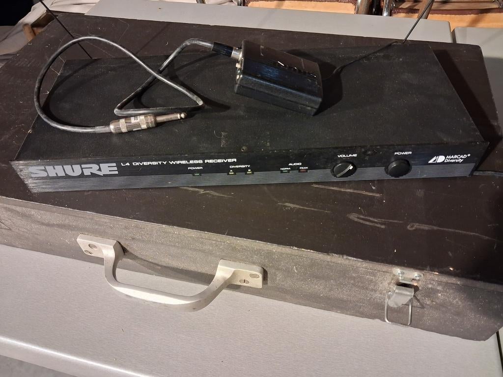 Shure L4-CJ wireless met beltpack, Muziek en Instrumenten, Ophalen, Gebruikt, Overige typen, Draadloos