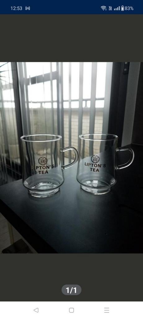 Tea tassen samen voor, Huis en Inrichting, Ophalen, Zo goed als nieuw