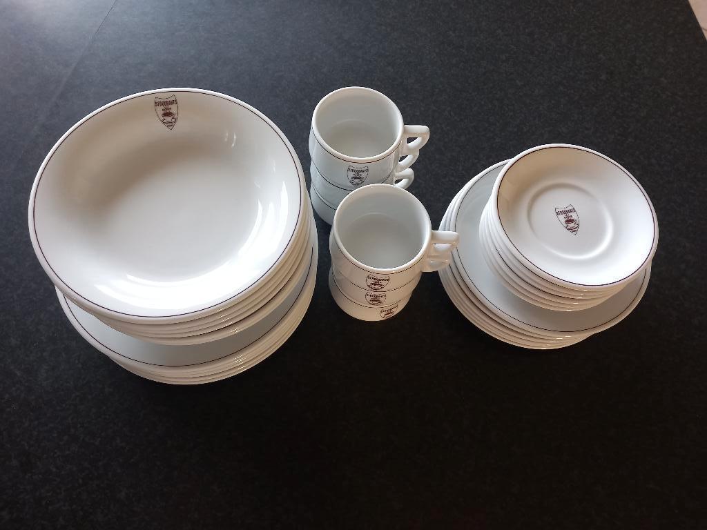 Servies Stroobants koffie 6 personen, Ophalen