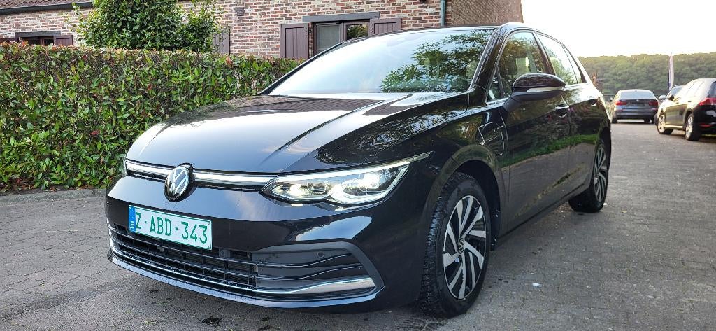 Volkswagen Golf 8 1.4 eHybrid DSG – Full option – 38.500 km, Auto's, Zwart, 5 zetels, 21 g/km, BTW verrekenbaar