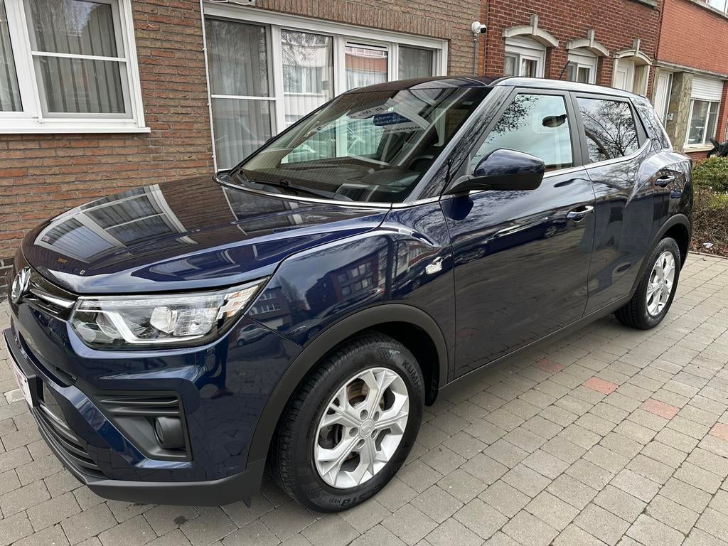 Ssangyong Tivoli 1.2i! Topstaat*Airco*Navi*50000km*Garantie!, Auto's, Testrit aan huis, Stof, Blauw, 5 deurs