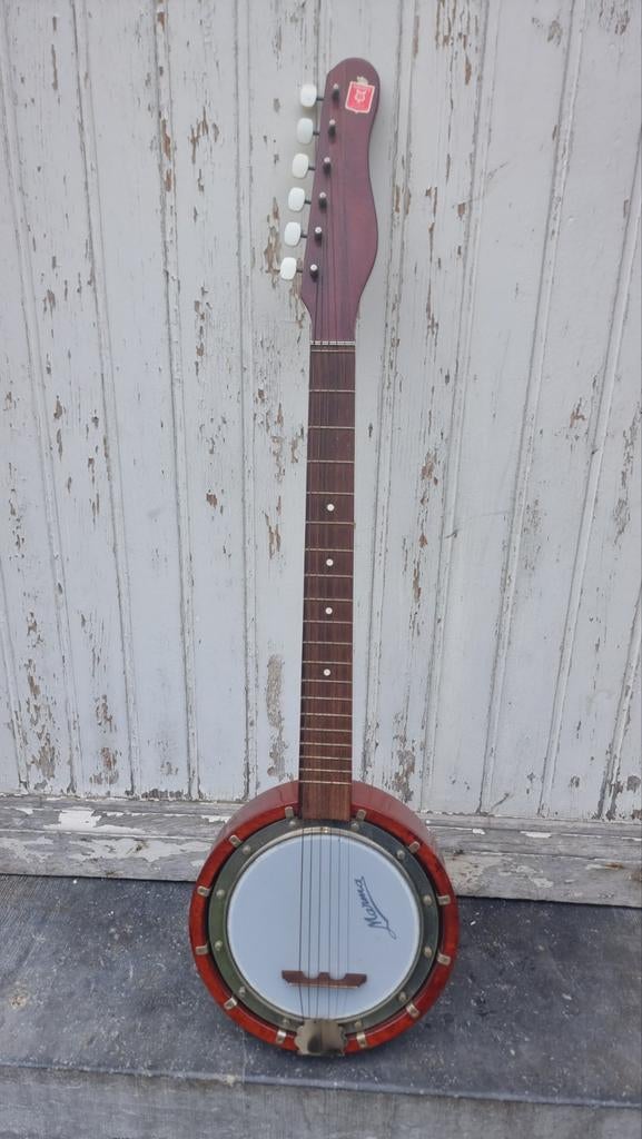 Banjo-Guitare 6 cordes MARMA - Vintage RDA, Musique & Instruments, Enlèvement, Banjo