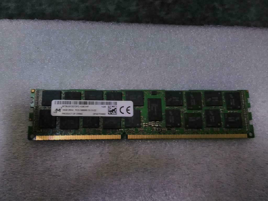 Micron 16Gb PC3-14900R 1866MHz (Mac Pro/serveur/workstation), Enlèvement ou Envoi, DDR3, Serveur, Utilisé