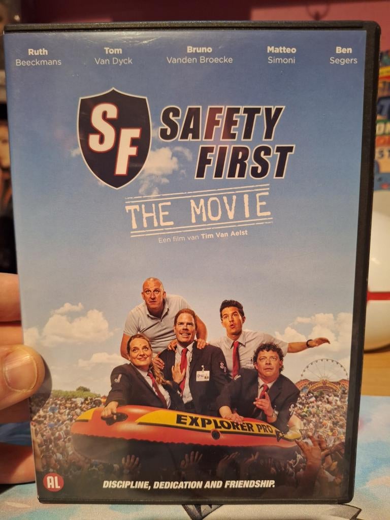 Dvd Safety first the movie, Cd's en Dvd's, Alle leeftijden, Ophalen of Verzenden, Gebruikt, Film
