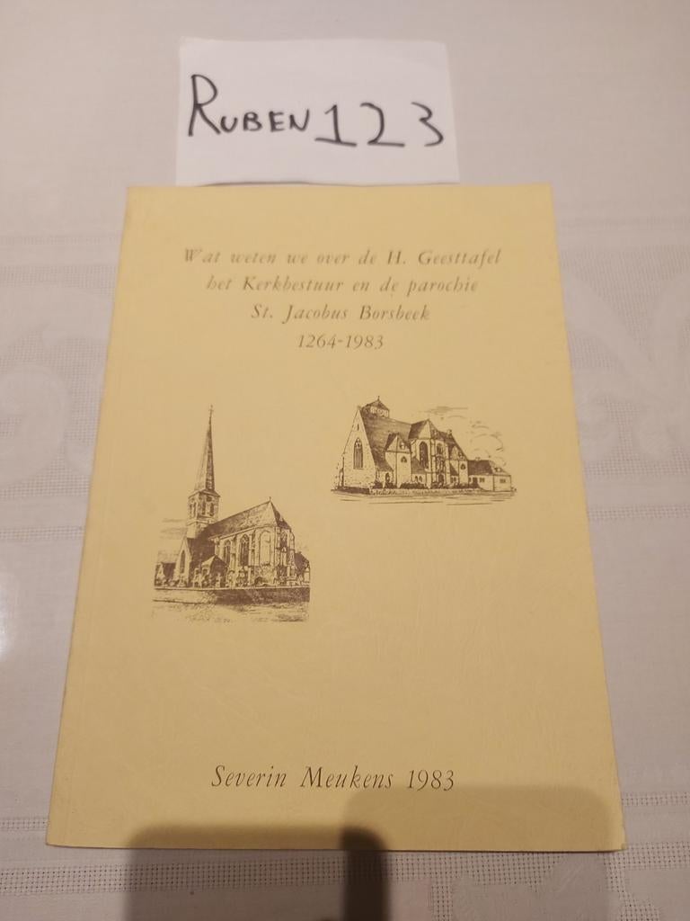 Kerkbestuur en parochie St. Jacobus Borsbeek 1264-1983, Boeken, Geschiedenis | Stad en Regio, Ophalen of Verzenden