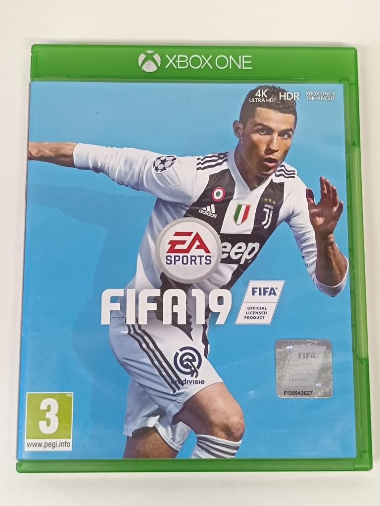 Xbox One Fifa 19, Ophalen of Verzenden, Zo goed als nieuw