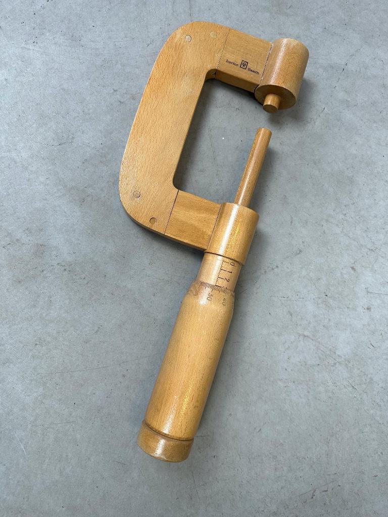 XXL didactisch model 'micrometer', Antiek en Kunst, Ophalen of Verzenden