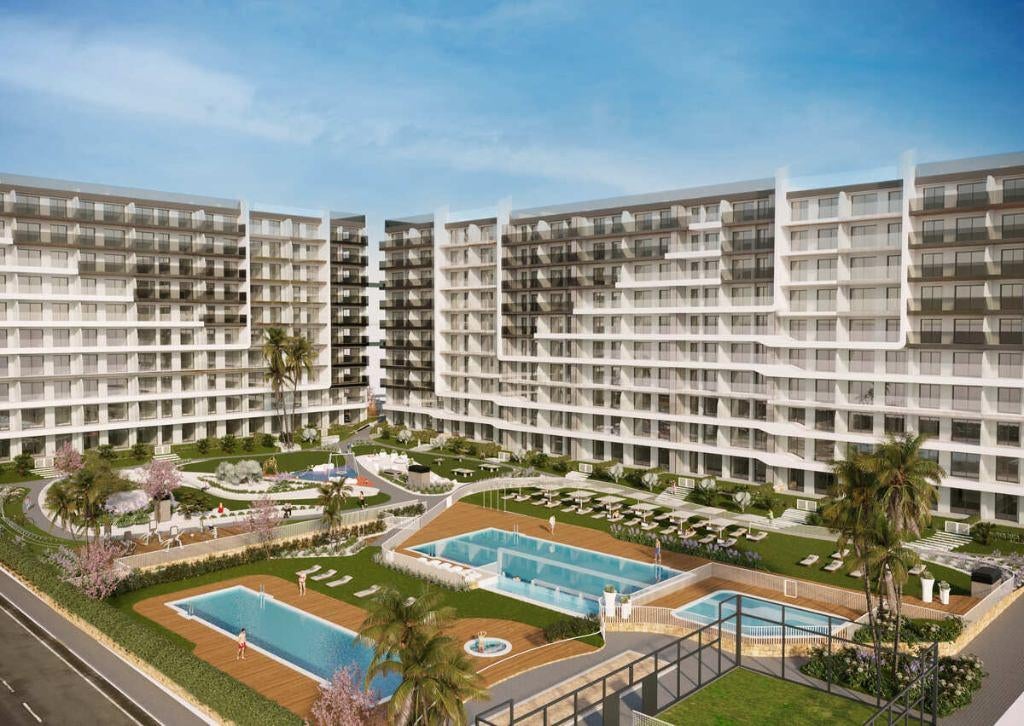 Allerlaatste appartementen bij het strand in Punta Prima, Immo, Buitenland, Torrevieja, Spanje, 71 m², 2 kamers