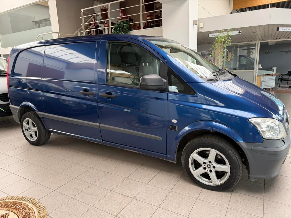 Mercedes vito 113CDI 136pk  Euro 5 2011 gekeurd voor verkoop, Auto's, Euro 5, Zwart, Blauw, Mercedes-Benz