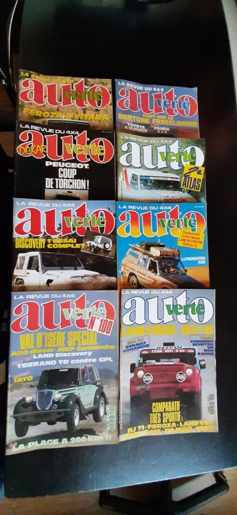 Auto Verte en 4 x 4 Magazine  jaren  1980 1990, Ophalen of Verzenden, Zo goed als nieuw
