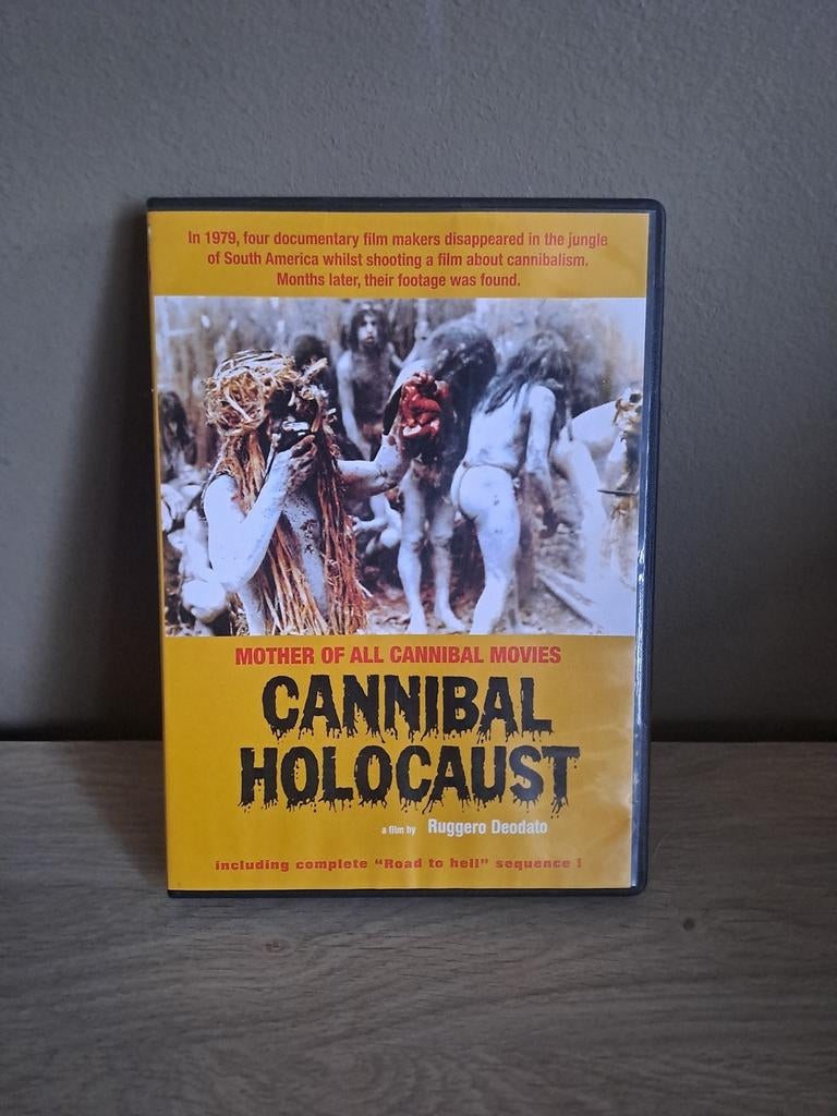 DVD Cannibal Holocaust uncut version, Enlèvement, Comme neuf