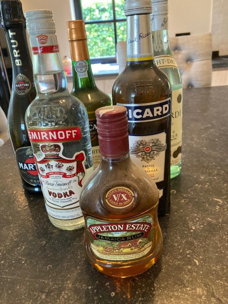 Porto, rum, wodka, ricard, bacardi, martini, Ophalen, Nieuw, Overige typen, Vol