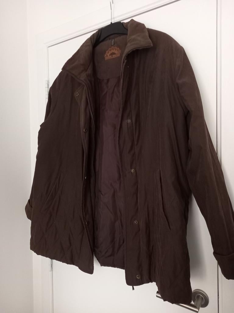 Jas Bruine parka, Ophalen of Verzenden, Zo goed als nieuw, Overige maten, Bruin